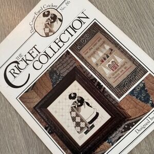 Vintage Cross Stitch Pattern The Inheritance Cricket Collection No 56